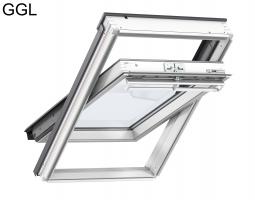 VELUX GGL Grenen tuimelvenster wit afgelakt incl. montage