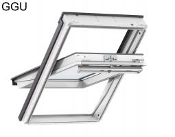 VELUX GGU Kunststof tuimelvenster onderhoudsarm incl. montage