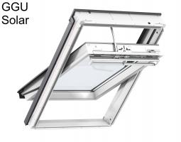 VELUX GGU Kunststof tuimelvenster onderhoudsarm zonne-energie incl. montage