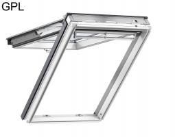 VELUX GPL Grenen uitzettuimelvenster wit afgelakt incl. montage